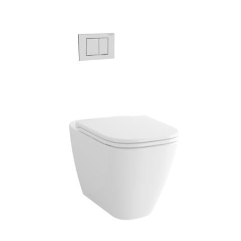Contoh Single Bowl Toilet dengan tangki air– Toto CW275PJ (Toto Indonesia)